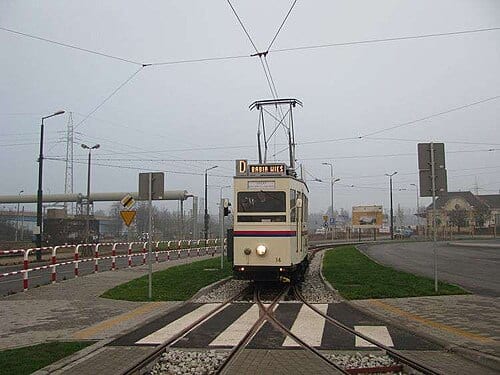 Zabytkowy wagon Herbrand MZK Bydgoszcz