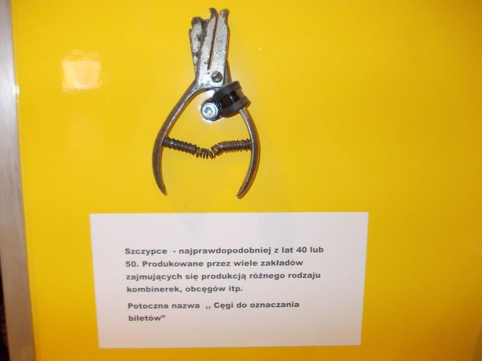 Conductor’s punches for marking tickets