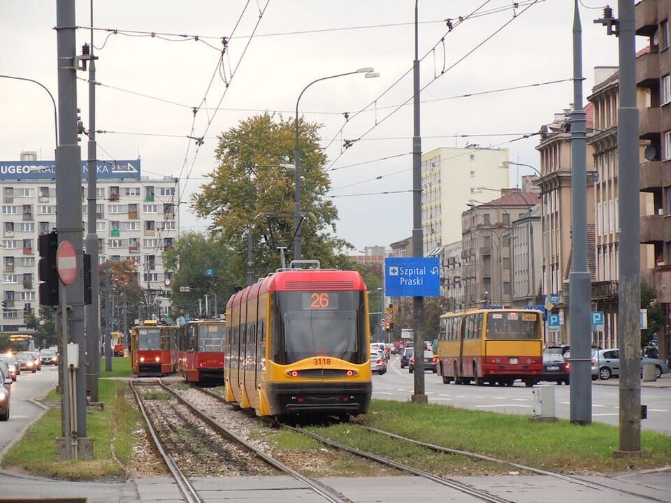 Pesa 120Na Swing in Warsaw, 2010