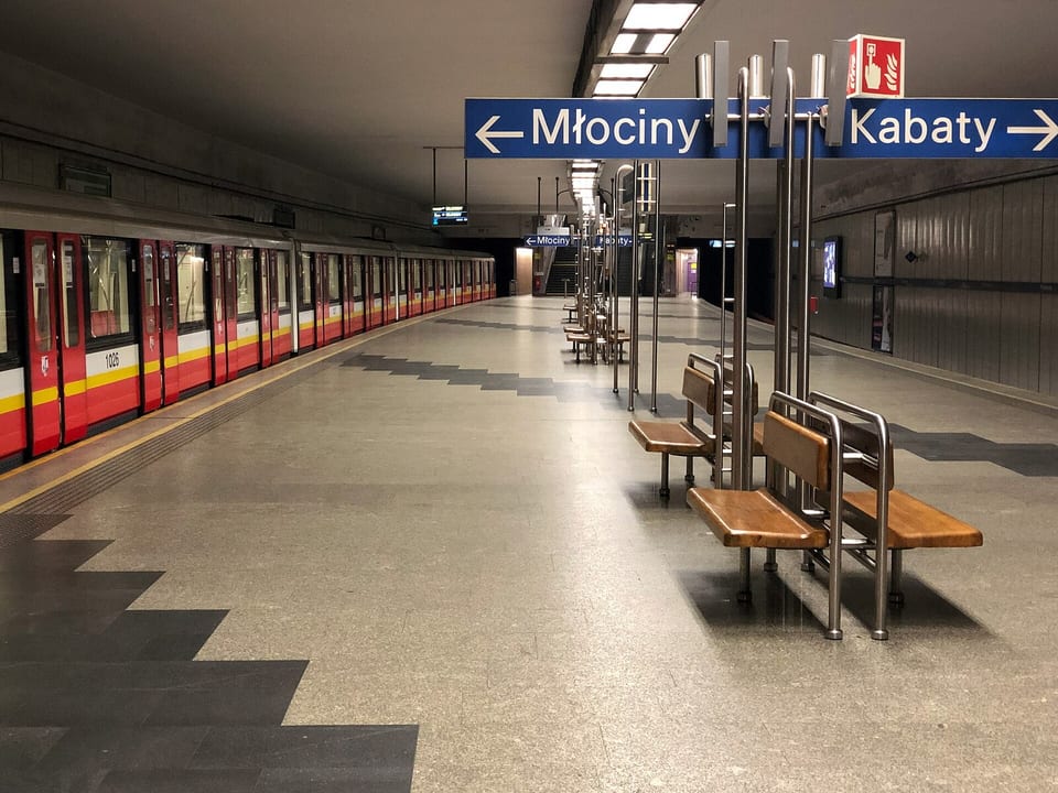 Politechnika station on the Warsaw metro