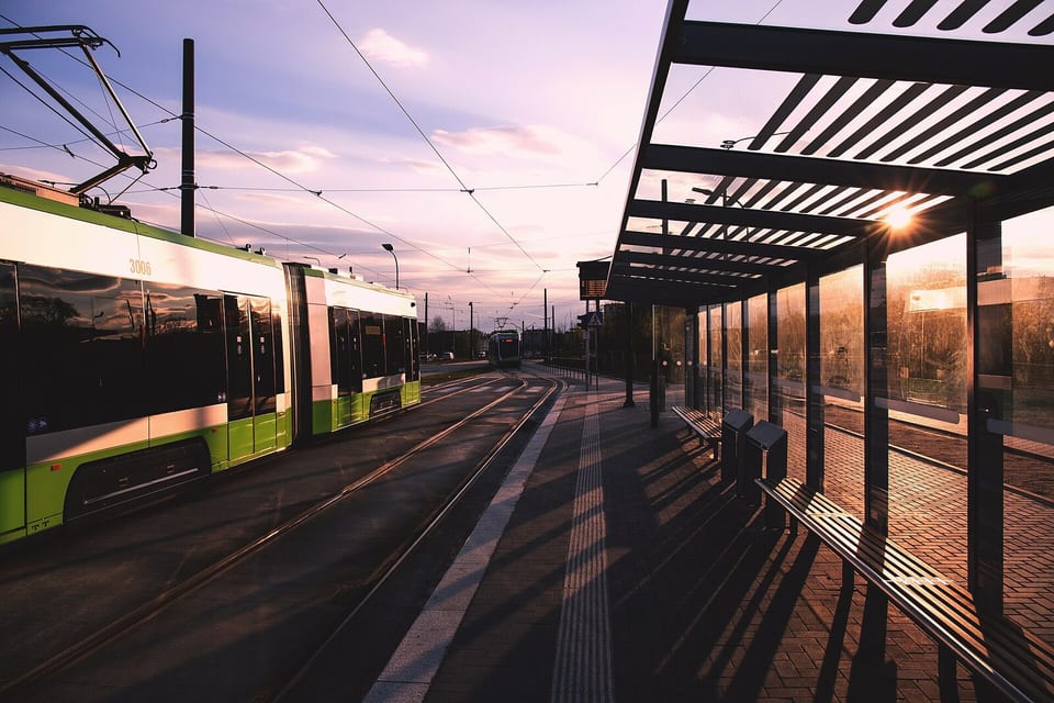 Solaris Tramino tram in Olsztyn